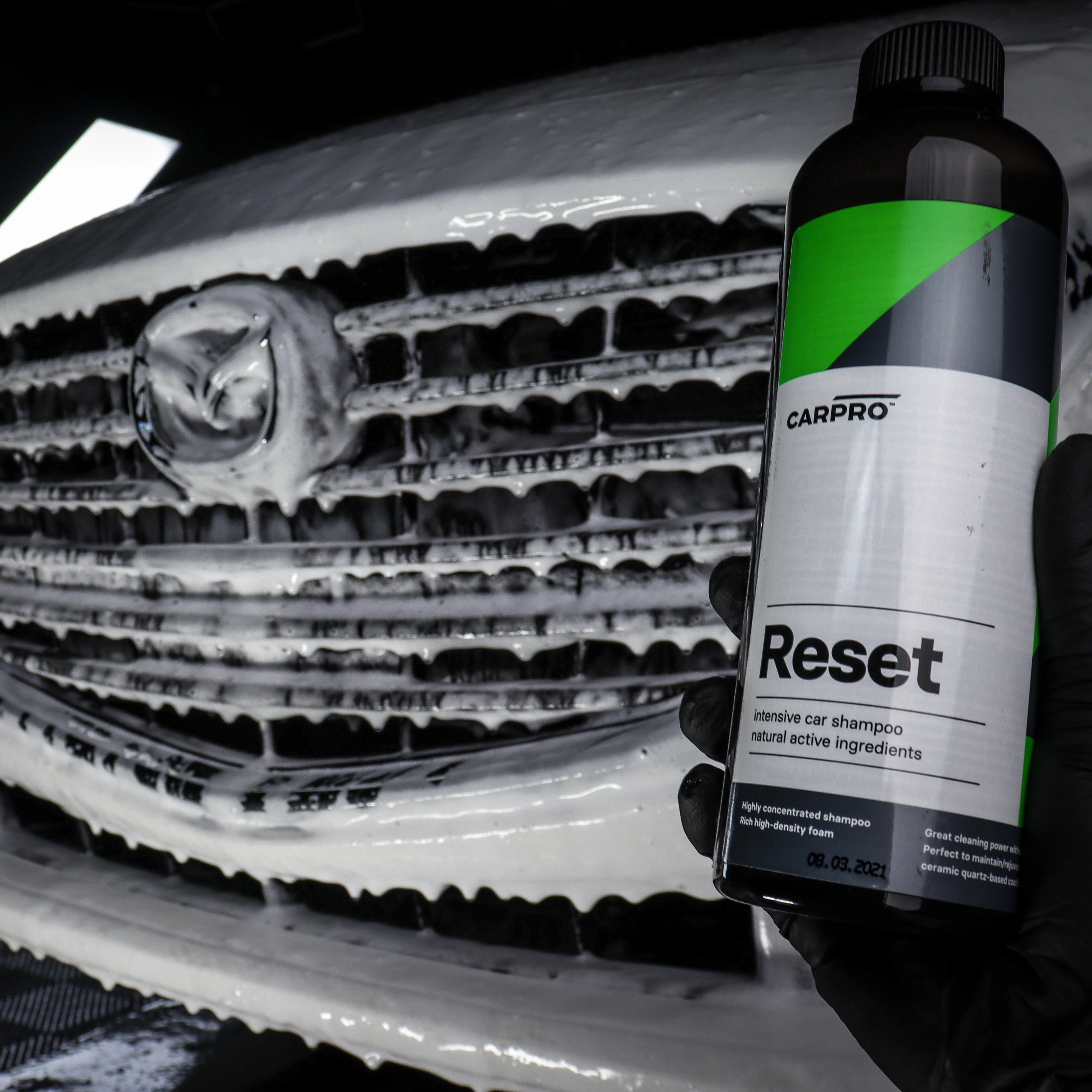 CARPRO Reset - Autoshampoo, Autoshampoo Met Wax, onderdeel van Car Detailing Producten voor Auto Dieptereiniging, insecten verwijderaar, Auto Wassen Producten en past voor foam gun.