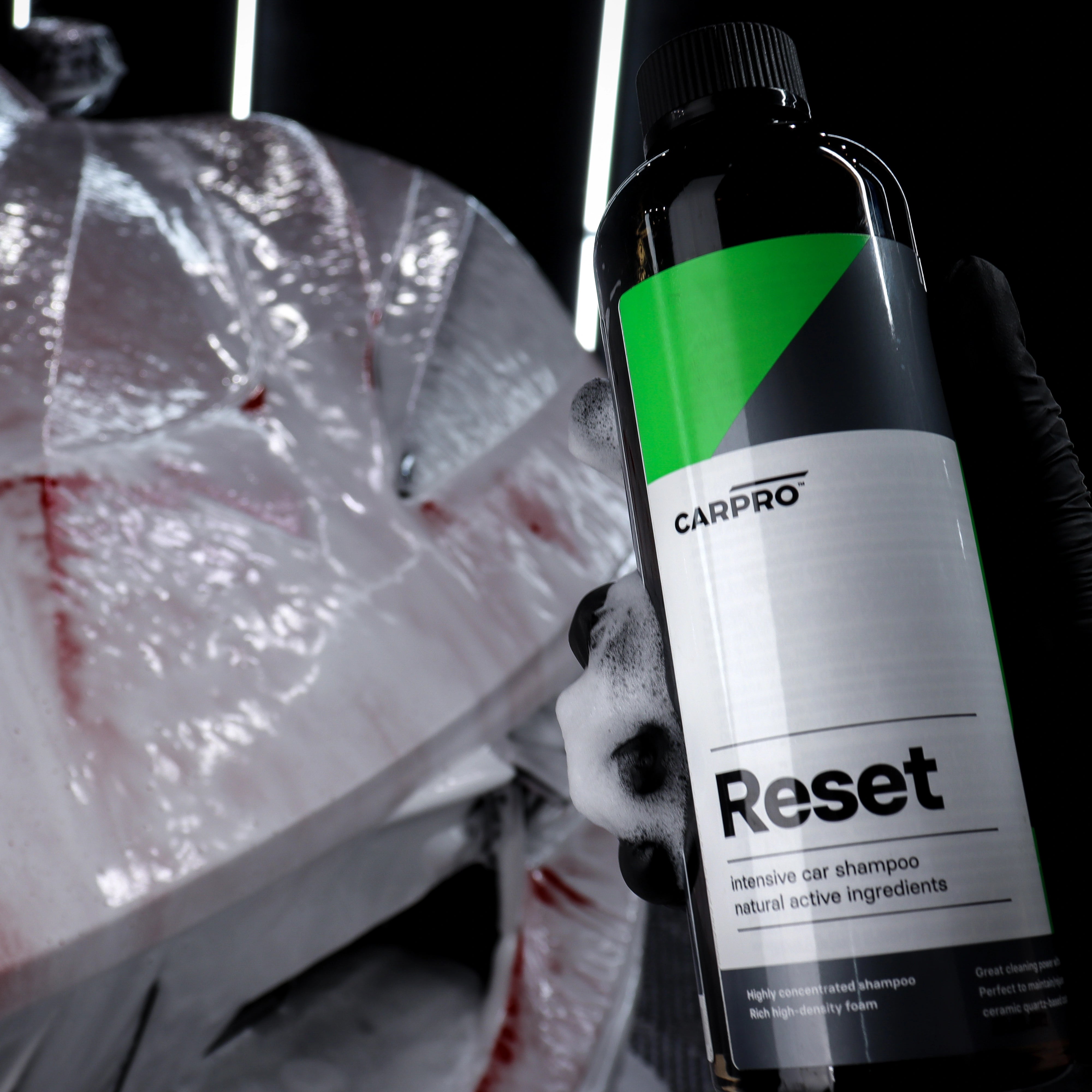 CARPRO Reset - Autoshampoo, Autoshampoo Met Wax, onderdeel van Car Detailing Producten voor Auto Dieptereiniging, insecten verwijderaar, Auto Wassen Producten en past voor foam gun.