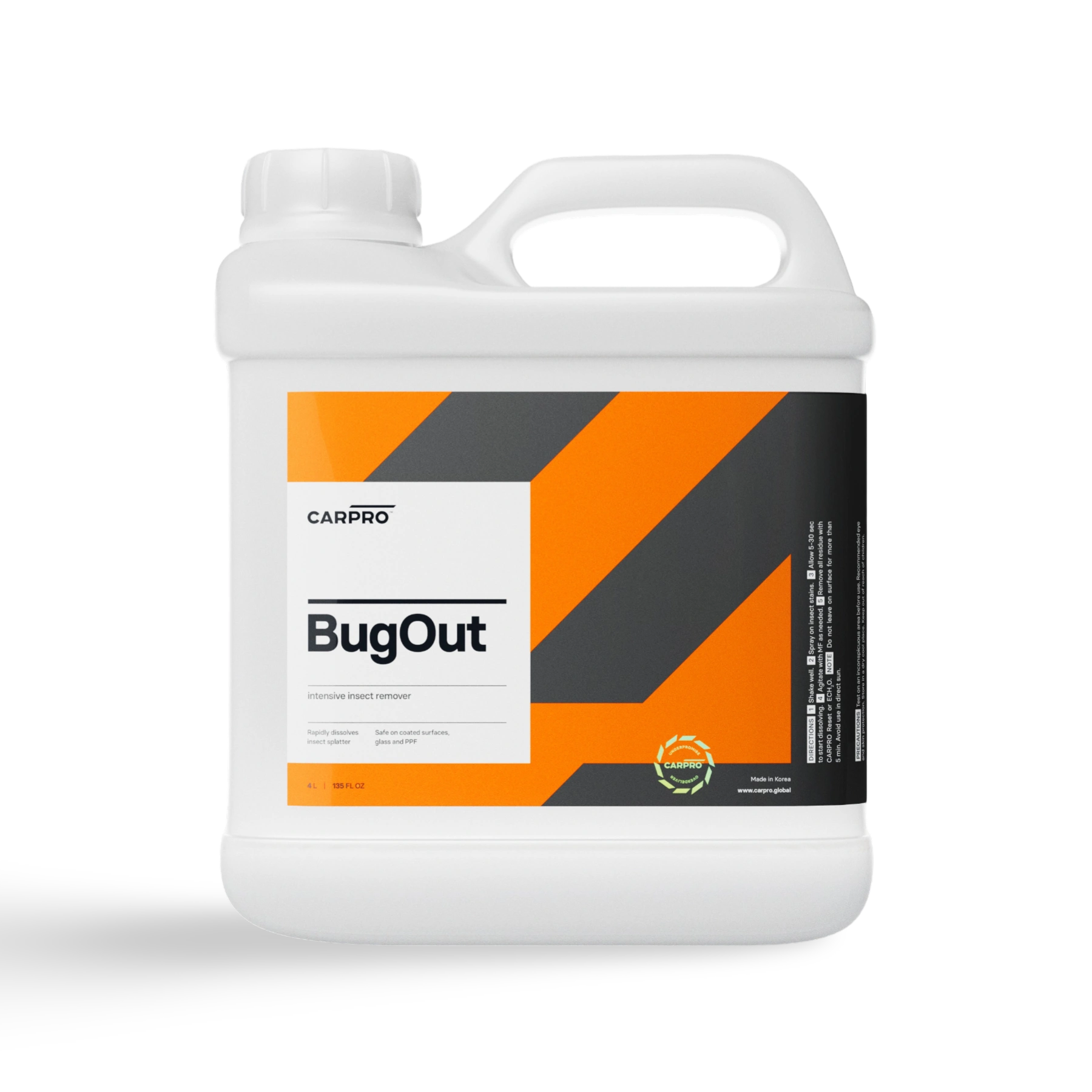 CARPRO BugOut – Autoshampoo, Autoshampoo Met Wax, onderdeel van Car Detailing Producten voor Auto Dieptereiniging, insecten verwijderaar, Auto Wassen Producten en past voor foam gun.
