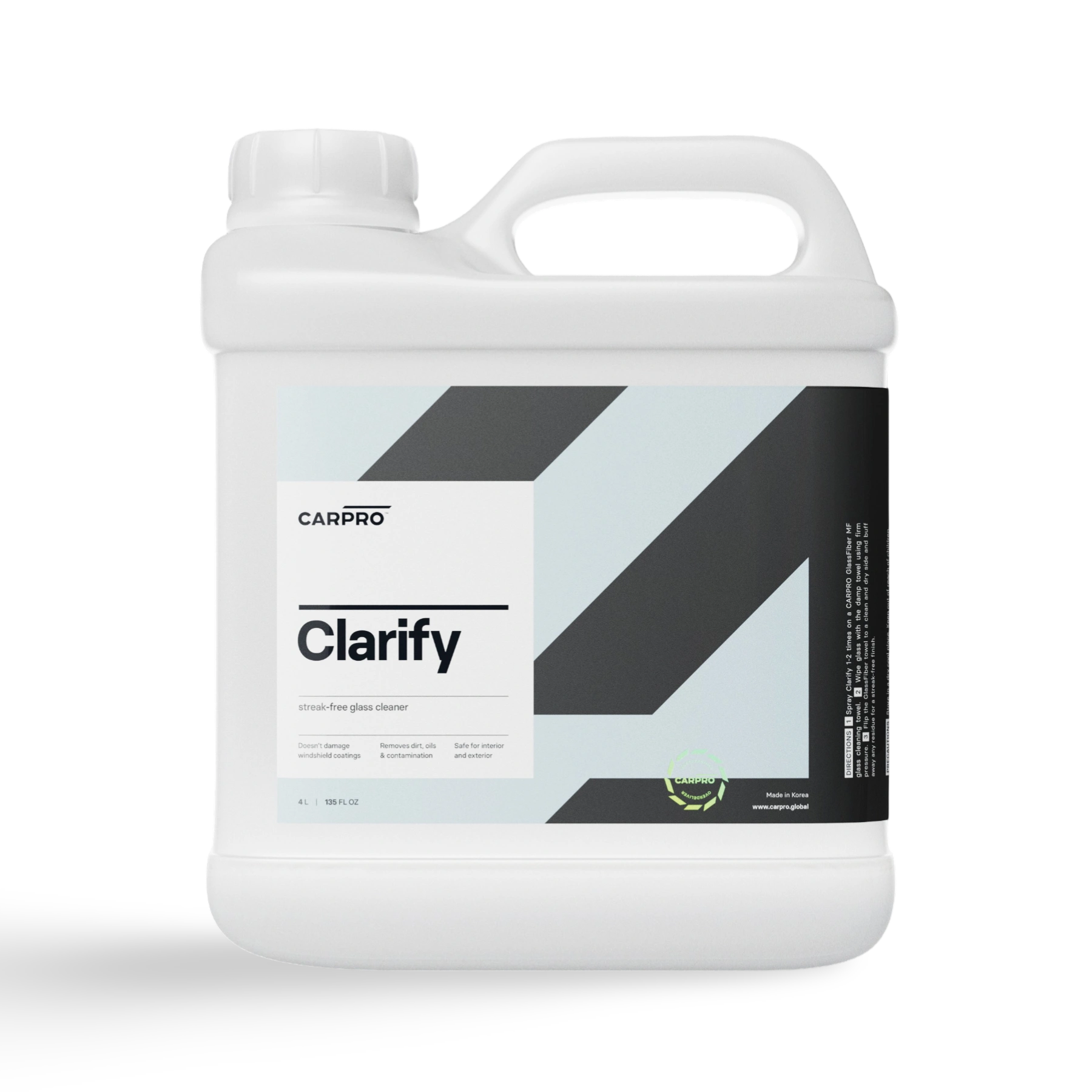 CARPRO Clarify – Autoshampoo, onderdeel van Car Detailing Producten voor Autoruit Binnenkant Schoonmaken, Auto Dieptereiniging, insecten verwijderaar, Auto Wassen Producten.