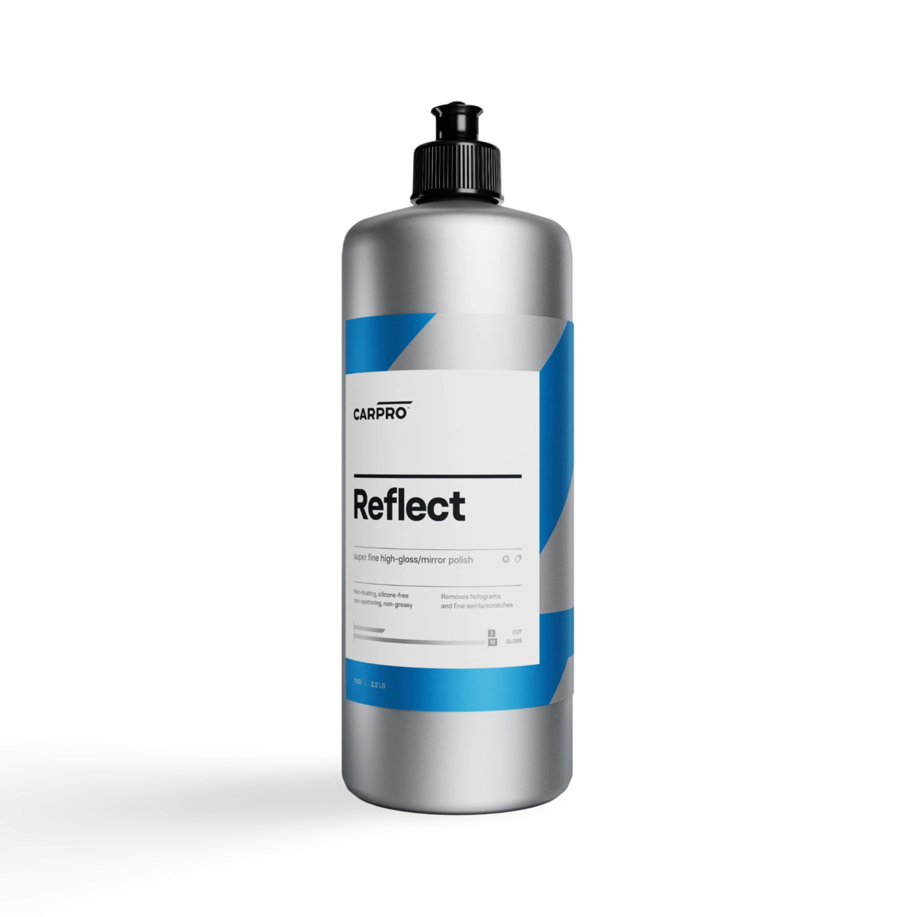 CARPRO Reflect - essentieel in car detailing producten voor auto dieptereiniging, auto wassen producten, en krassen verwijderen auto. Ideaal als coating auto, glascoating auto, keramische coating auto, polieren, polijsten.