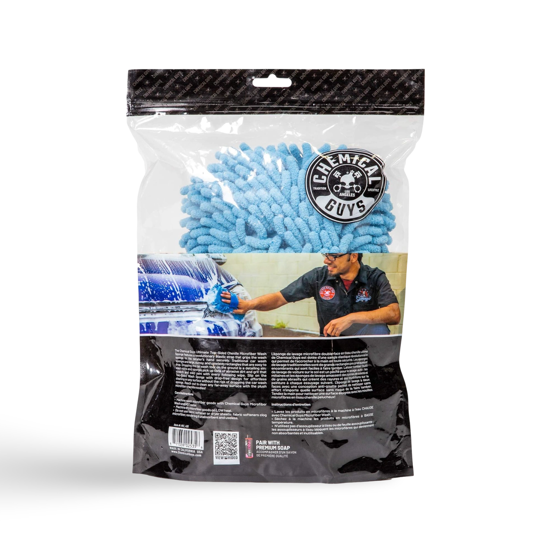 Ultimate Double Sided Chenille Microfibre Wash Sponge