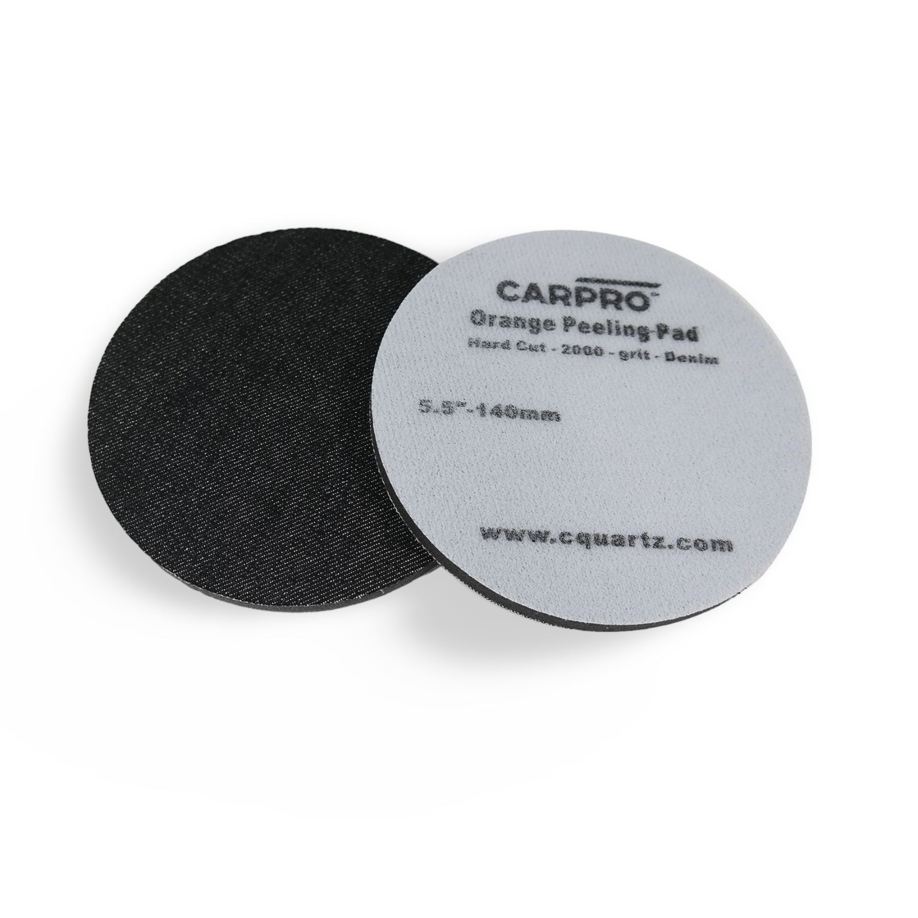 CARPRO Orange Peel Denim Pad - essentieel in car detailing producten voor auto dieptereiniging, auto wassen producten, en krassen verwijderen auto. Ideaal als coating auto, glascoating auto, en keramische coating auto.