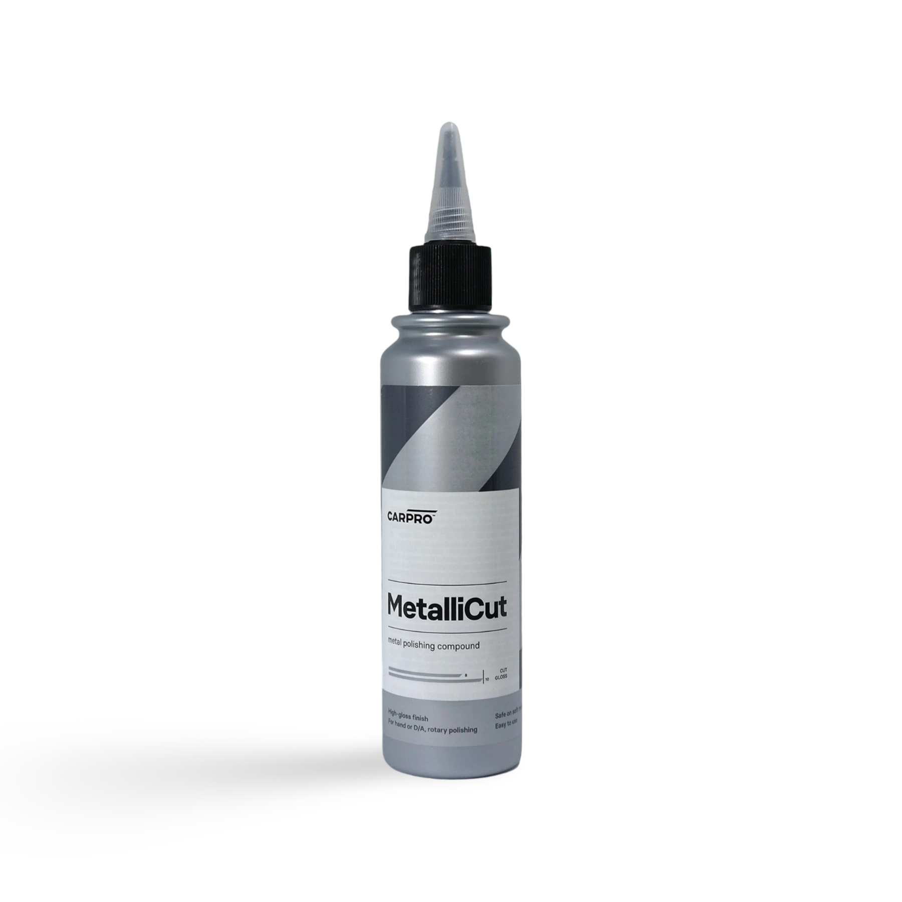 CARPRO MetalliCut - essentieel in car detailing producten voor auto dieptereiniging, auto wassen producten, en krassen verwijderen auto. Ideaal als coating auto, glascoating auto, en keramische coating auto.