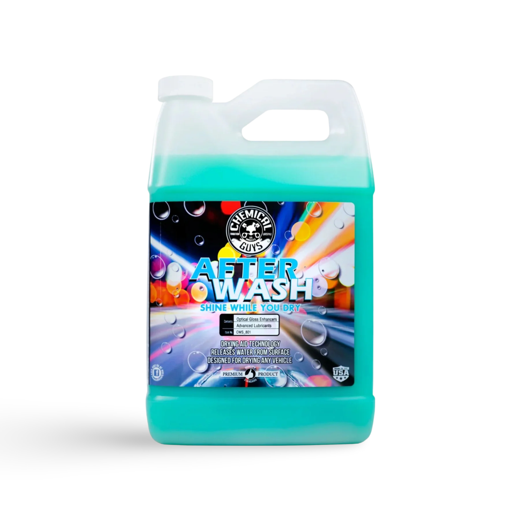 Chemical Guys After Wash Drying Agent – essentieel in car detailing producten voor auto dieptereiniging, auto wassen producten, en krassen verwijderen auto. Ideaal voor gebruik na coating auto, glascoating auto, en keramische coating auto. Biedt uitstekende velg bescherming.