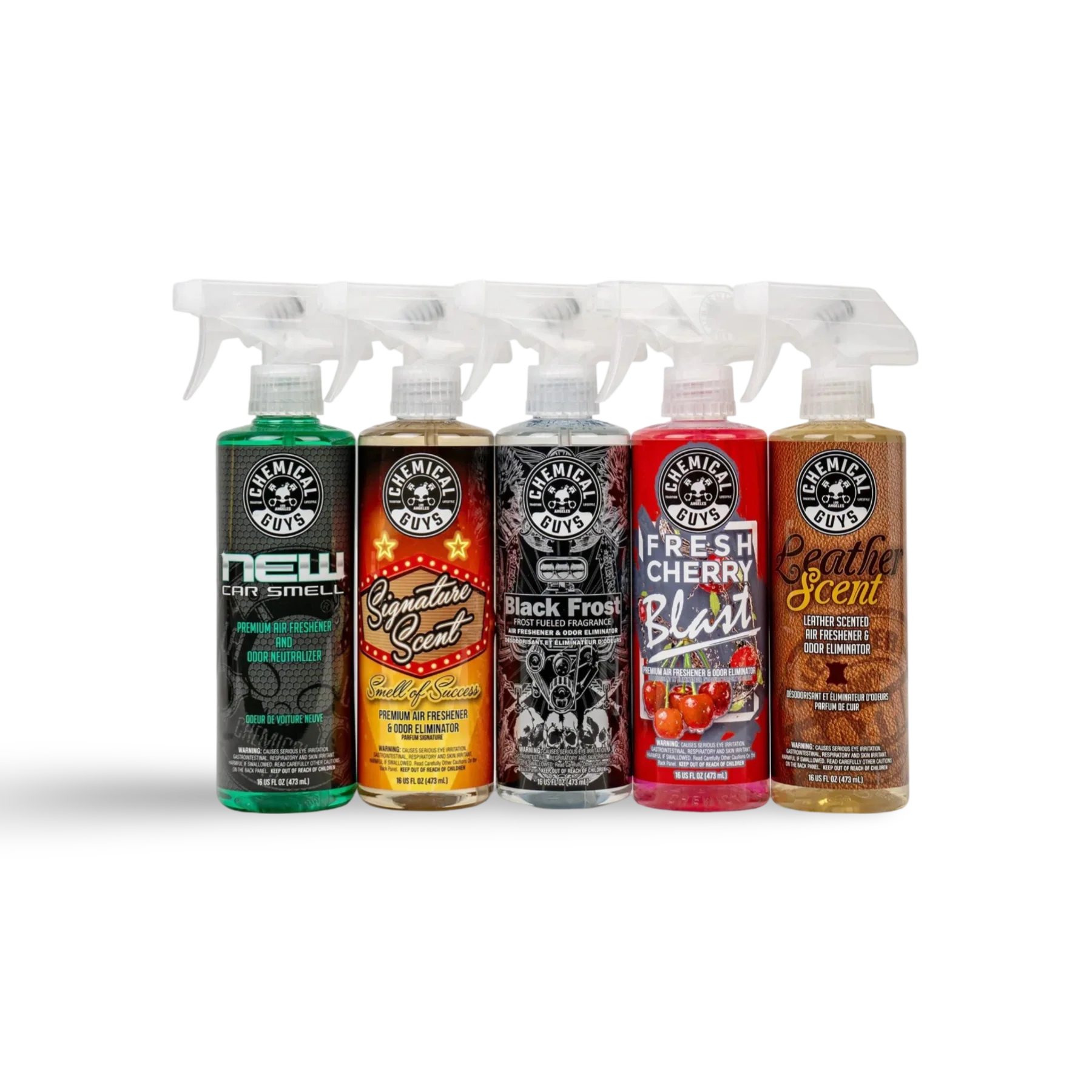 Chemical Guys Black Frost Fragrance luchtverfrisser voor Car Detailing Producten, ideaal voor Auto Dieptereiniging en Auto Interieur Reinigen na het Auto Wassen.