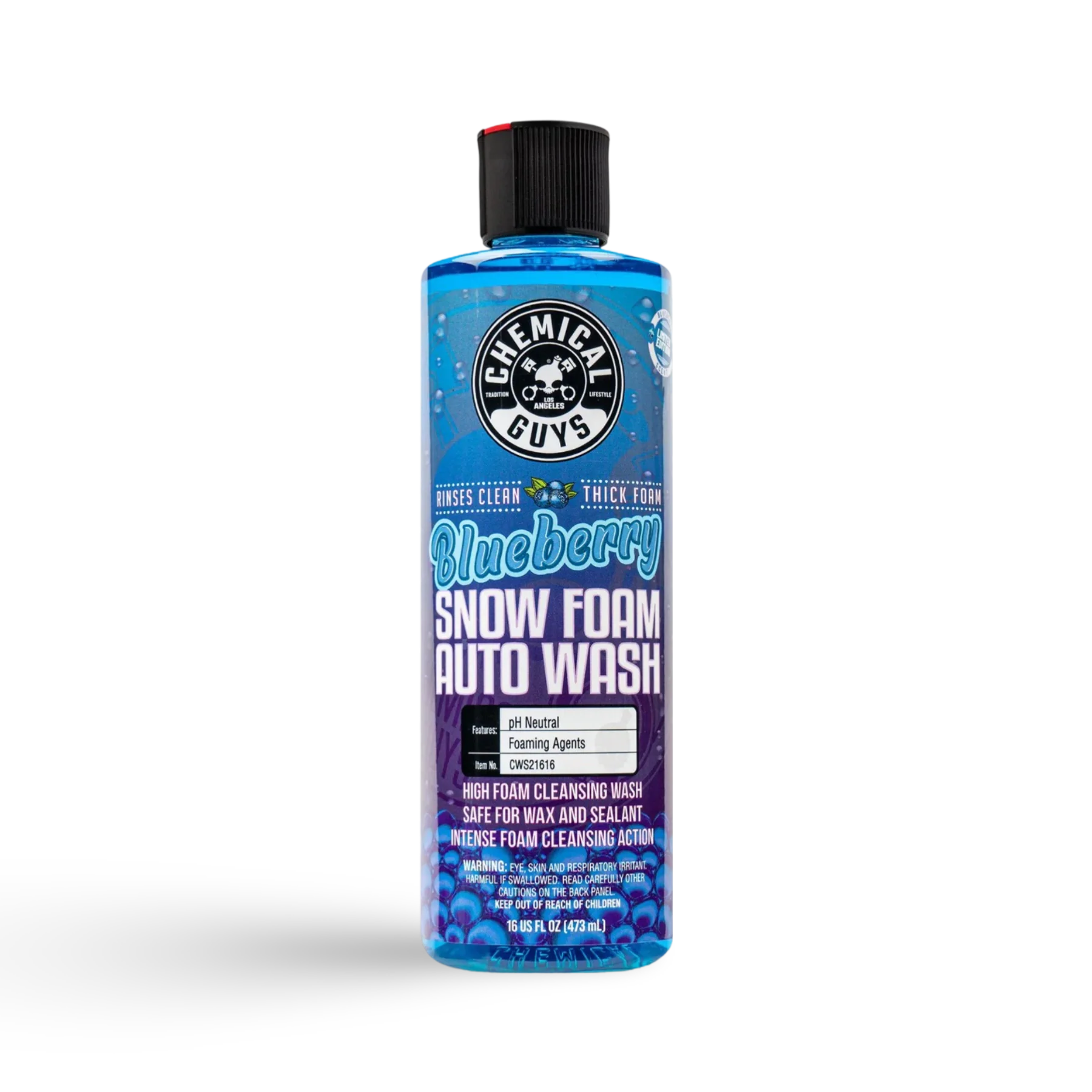 Chemical Guys Blueberry Snow Foam – Autoshampoo, Autoshampoo Met Wax, onderdeel van Car Detailing Producten voor Auto Dieptereiniging, Auto Wassen Producten en past voor foam gun.