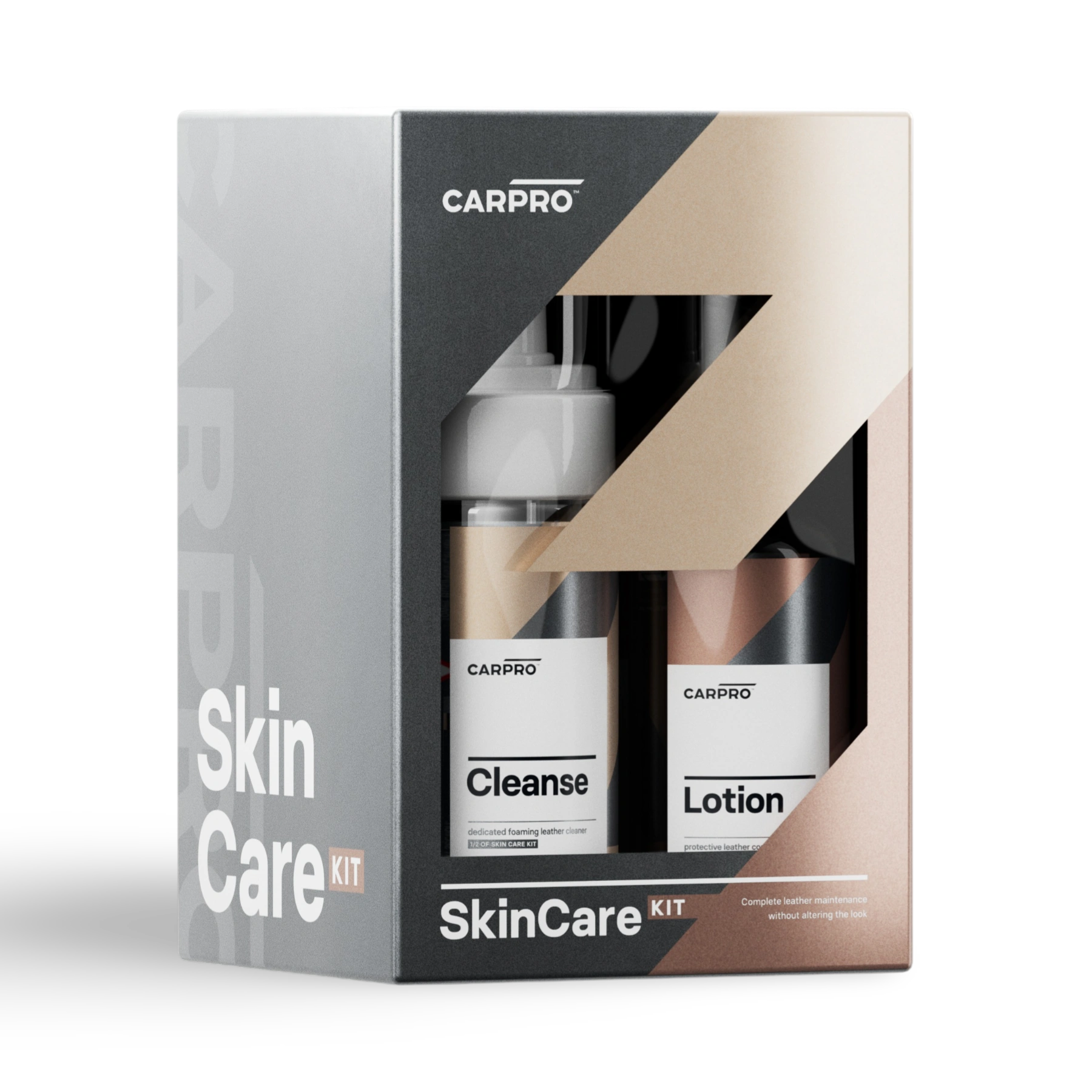 CARPRO Skin Care Kit voor auto dieptereiniging, ideaal voor tapijt auto reinigen en lederen autozetels reinigen, onmisbaar in auto interieur reinigen en auto wassen producten binnen car detailing producten.