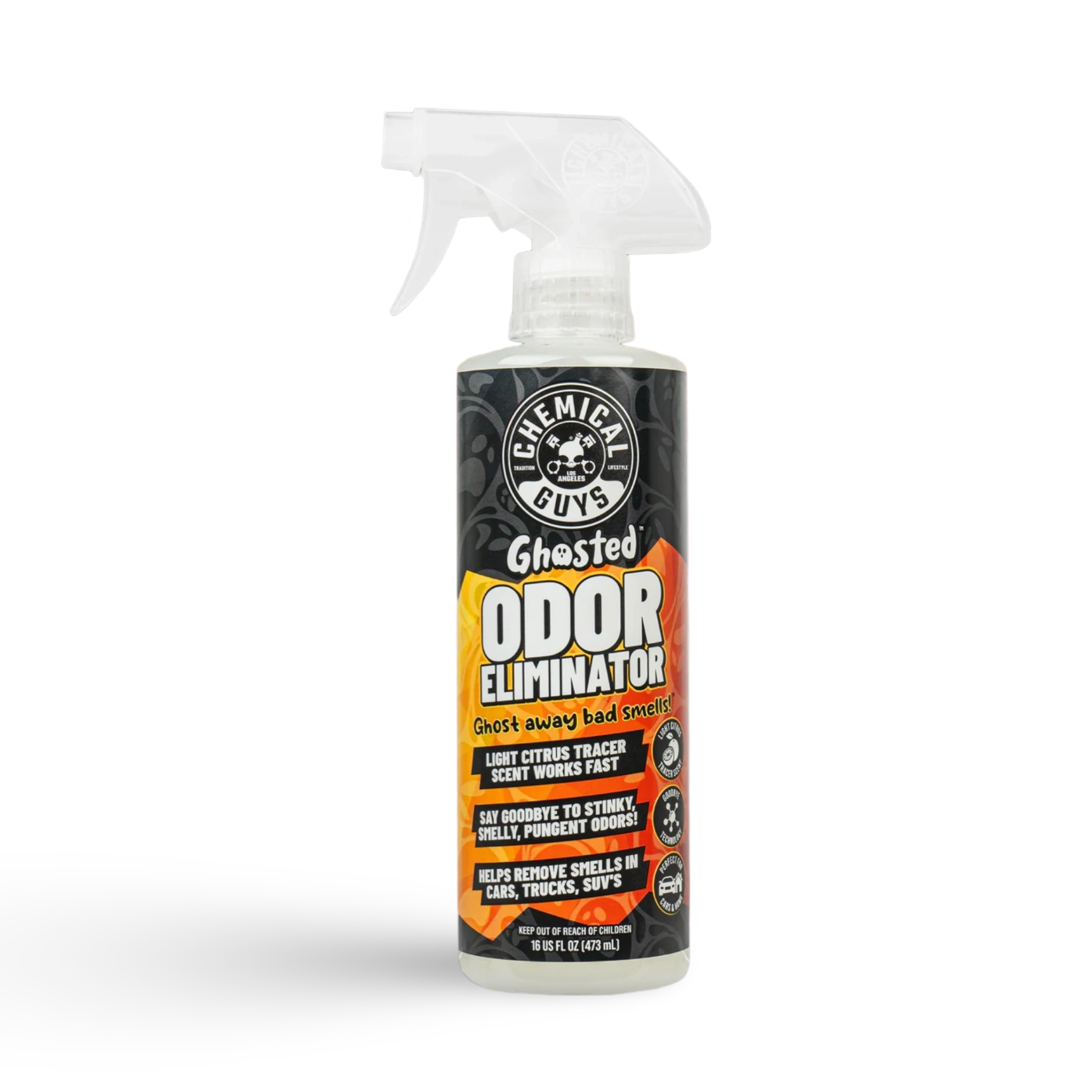 Chemical Guys Ghosted Odor Eliminator luchtverfrisser - Car Detailing Producten voor Auto Dieptereiniging, Auto Wassen Producten en Auto Interieur Reinigen.