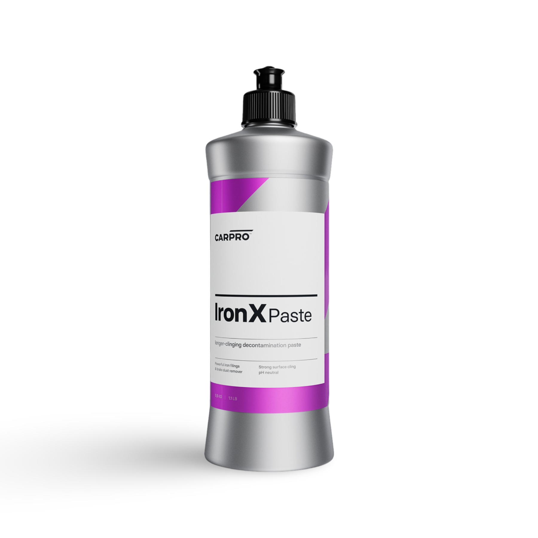 CARPRO IronX Paste - voor Auto Dieptereiniging, ideaal voor Velgenreiniger en Velg Bescherming, essentieel in Car Detailing Producten en Auto Wassen Producten. 