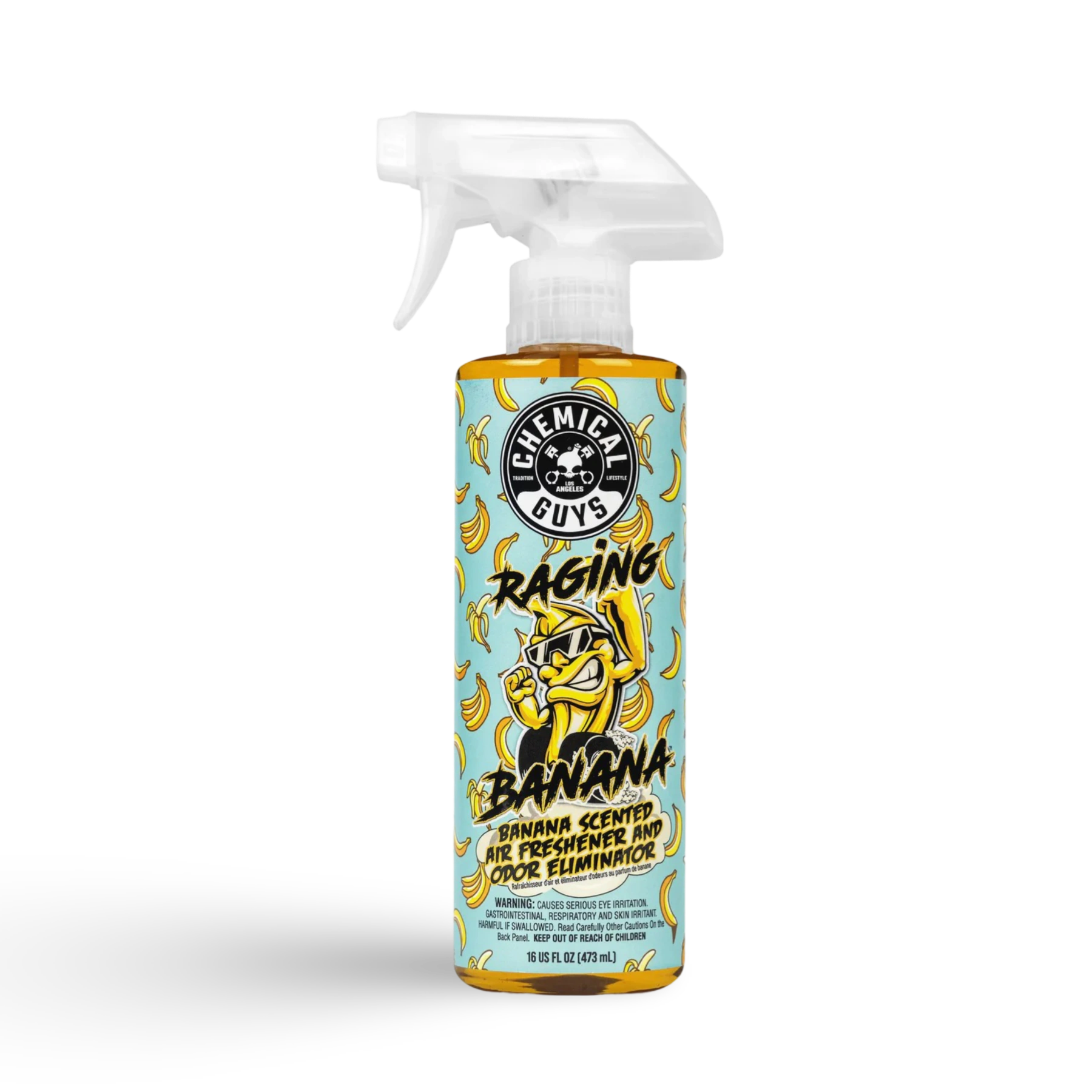 Chemical Guys Raging Banana Air Freshener & Odor Eliminator luchtverfrisser - Car Detailing Producten voor Auto Dieptereiniging, Auto Wassen Producten en Auto Interieur Reinigen.