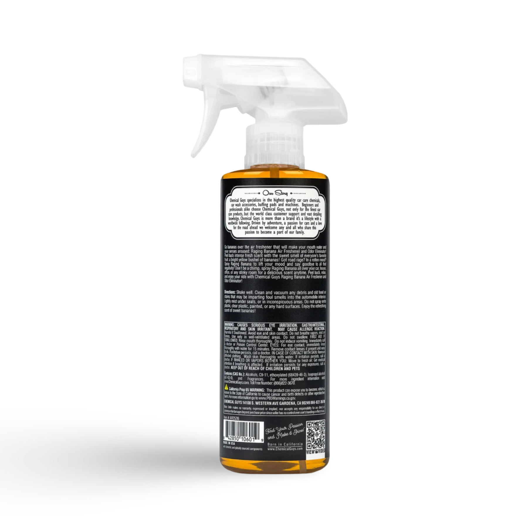 Chemical Guys Raging Banana Air Freshener & Odor Eliminator luchtverfrisser - Car Detailing Producten voor Auto Dieptereiniging, Auto Wassen Producten en Auto Interieur Reinigen.