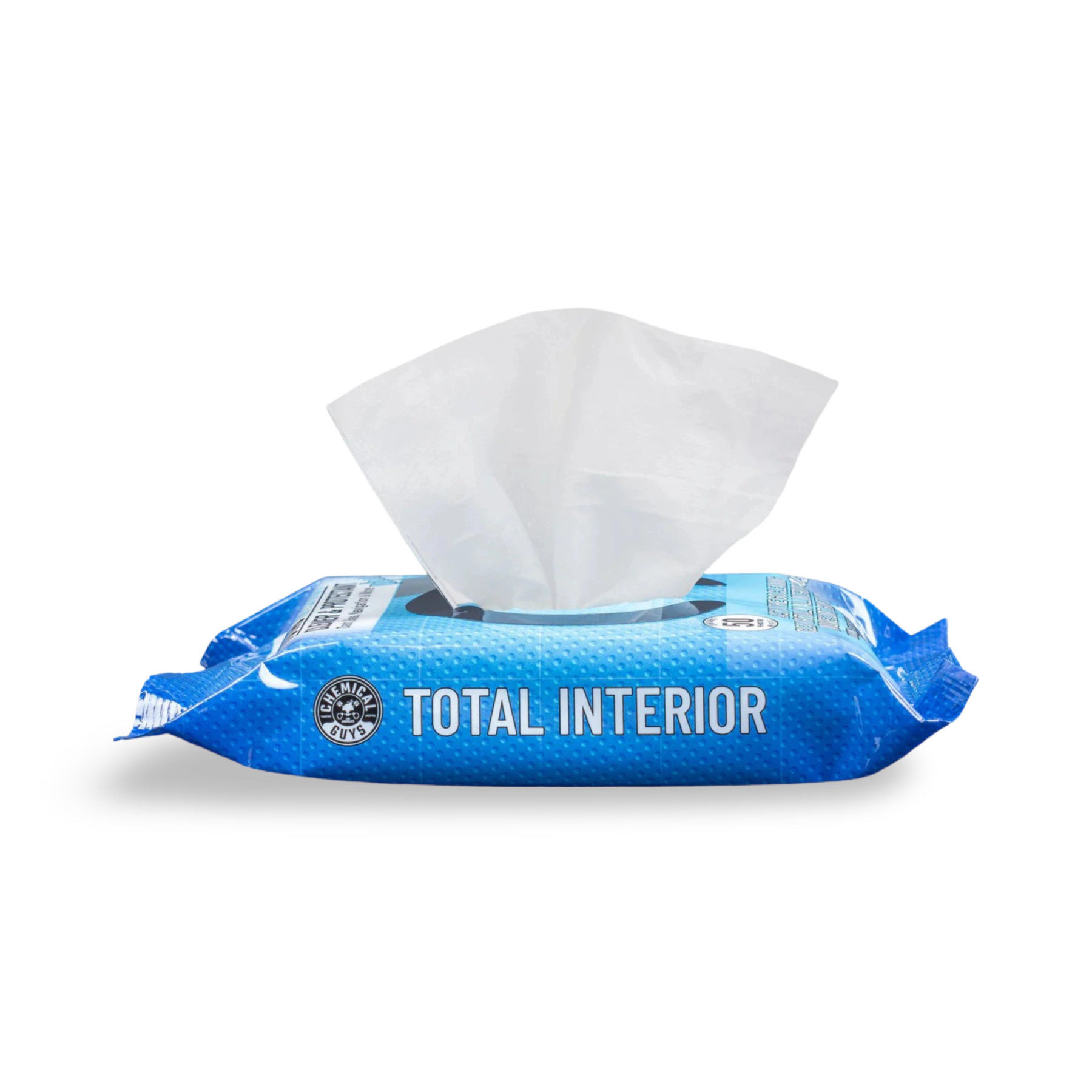 Chemical Guys Total Interior Wipes – essentiële car detailing producten voor auto dieptereiniging, auto interieur reinigen, tapijt auto reinigen, Krassen Verwijderen Auto, lederen autozetels reinigen, en als onderdeel van auto wassen producten.