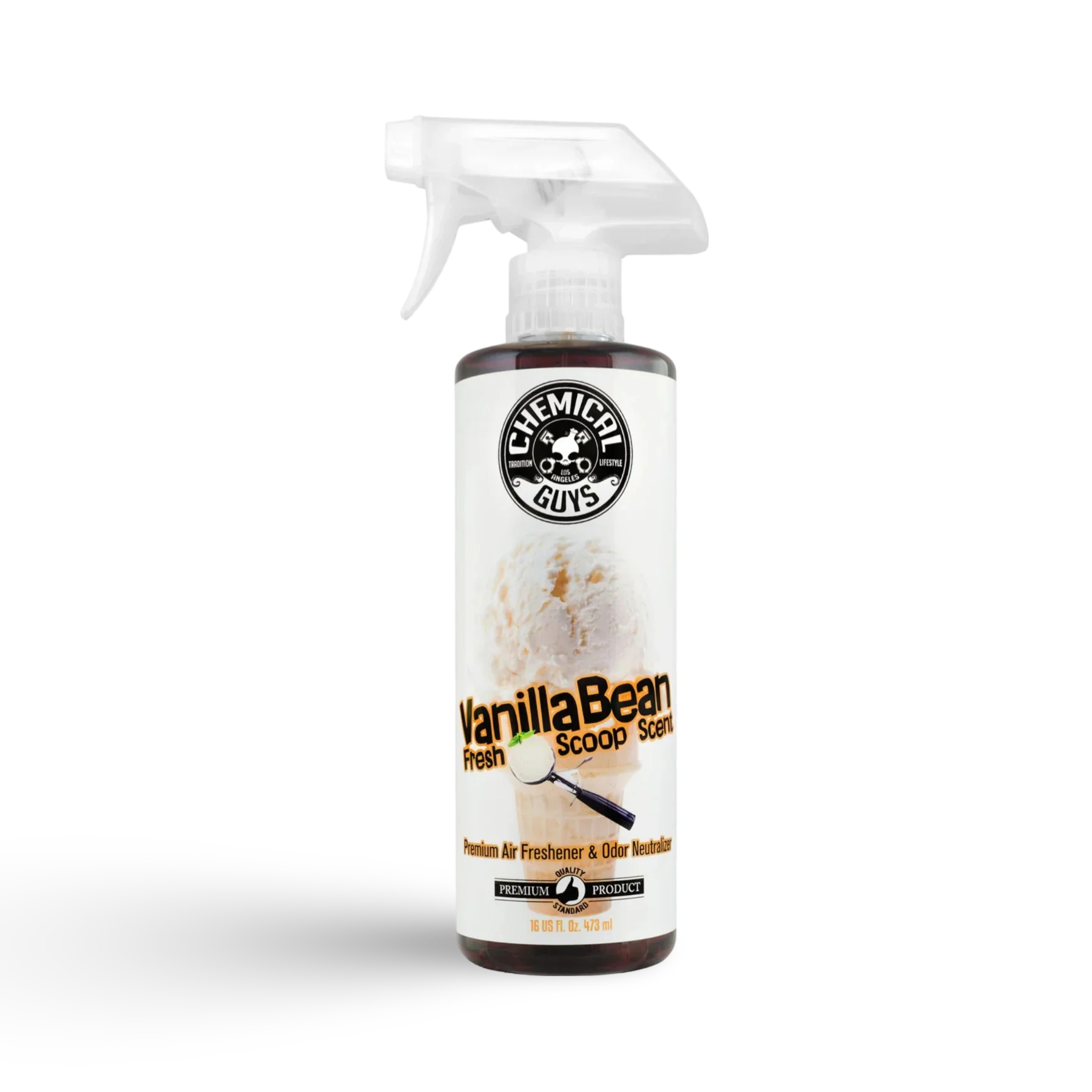 Chemical Guys Vanilla Bean Scoop Scent luchtverfrisser - Car Detailing Producten voor Auto Dieptereiniging, Auto Wassen Producten en Auto Interieur Reinigen.